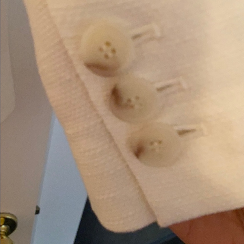 Talbots Cream Single-Button Blazer - image 2